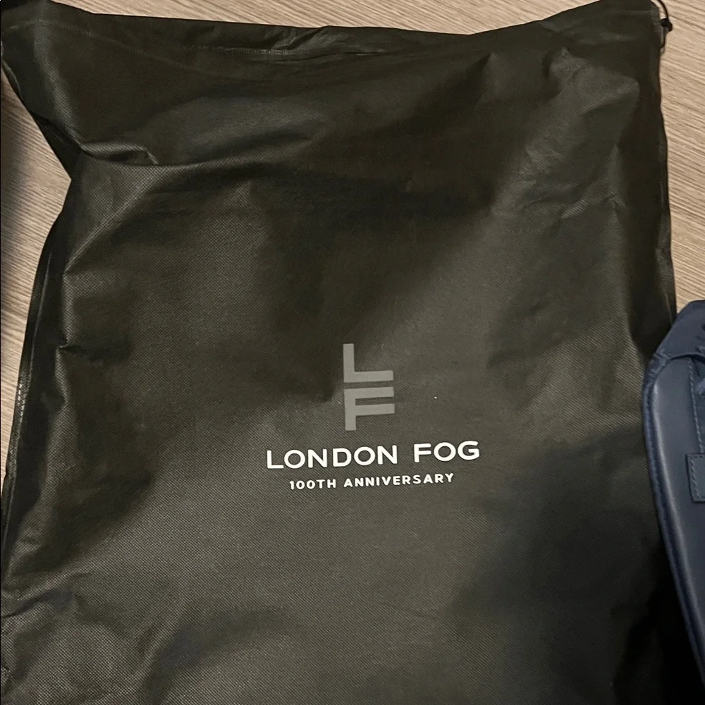London Fog Navy Men's Backpack